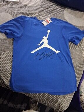 Jordan Jumpman Flight Graphic Tee AO0664-480 NWT Size Large